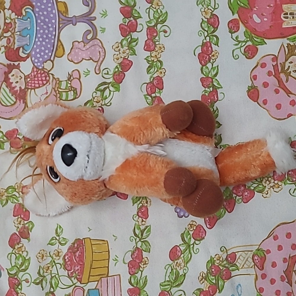 Vintage Disney Fox and The Hound Tod Plush